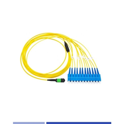Mua 12 Core Singlemode OS2 MTP® Fiber Patch Cable nữ đến SC Simplex 3m LSZH sản xuất trực tuyến