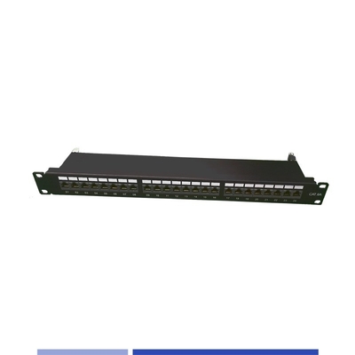 Mua Cat6A Patch Panel 24 Port Shielded 1U Rack Mount cho hệ thống dây cáp sản xuất trực tuyến