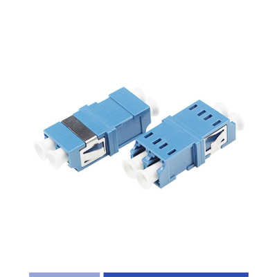 Mua Bộ điều hợp quang sợi kép LC UPC Bộ điều hợp chế độ đơn không có miếng lót xanh lá cây sản xuất trực tuyến