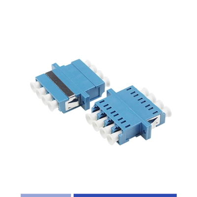 Mua LC UPC Single Mode Fiber Adapter Dễ dàng cài đặt với Flange Blue sản xuất trực tuyến