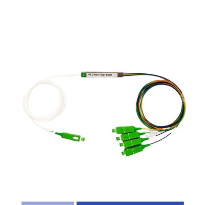 Mua SC/APC Đơn chế độ 1x4 PLC Splitter 900μM Chất chống ăn mòn hiệu quả cao sản xuất trực tuyến