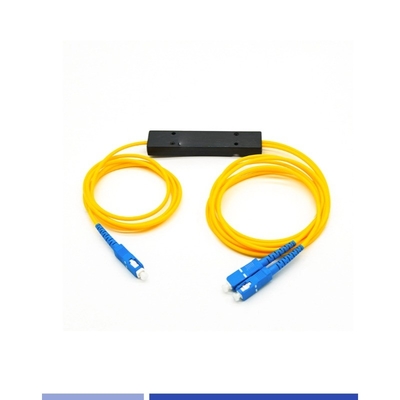 Mua ABS mô-đun 1x2 PLC Splitter SC UPC đơn chế độ 2.0mm Fiber Beam Splitter sản xuất trực tuyến