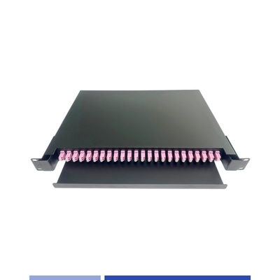 Mua 1U Fiber Optic patch panel 24 cổng OM4 LC Duplex 19 