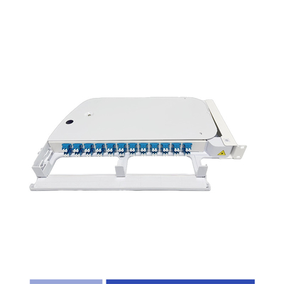 Mua 12 cổng 24 Fiber Patch Panel Rotary ABS Plastic 19 