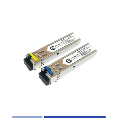 Mua BIDI Gigabit Optical Transceiver 40km Single Mode SMF Cáp kép TX1310nm RX1550nm LC sản xuất trực tuyến