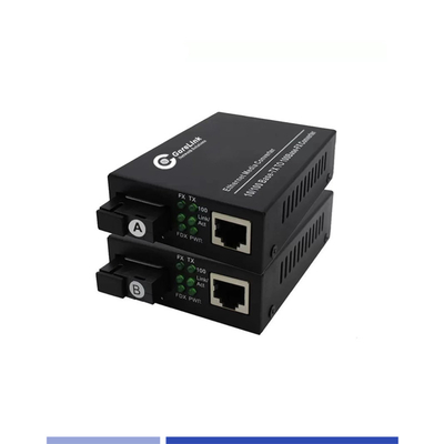 Mua Bộ chuyển đổi truyền thông sợi BIDI 10/100Mbps Single-mode SMF TX1310nm/RX1550nm Simplex SC 20KM sản xuất trực tuyến