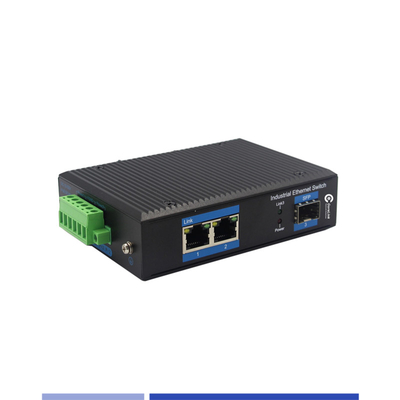 Mua Bộ chuyển đổi truyền thông sợi công nghiệp 10/100/1000M 1 SFP với 2 cổng RJ45 Single-mode SMF Duplex 1310nm 20KM sản xuất trực tuyến