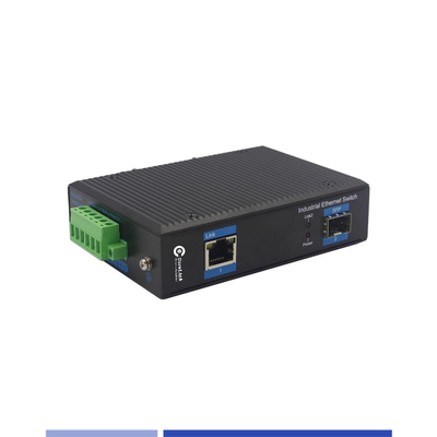 Mua Bộ chuyển đổi truyền thông sợi công nghiệp 10/100/1000M 1 SFP với 1 cổng RJ45 Single-mode SMF Duplex 1310nm 20KM sản xuất trực tuyến