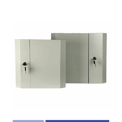 Mua 24 Port Fiber Wall Box kim loại LC/SC Adapter 24 Core Fiber cabin với cửa hai không tải sản xuất trực tuyến
