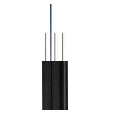 Mua 1 Fiber Outdoor Fiber Optic Drop Cable 9/125 SMF G657A1 LSZH ,FRP messenger 2xFRP strength Member sản xuất trực tuyến
