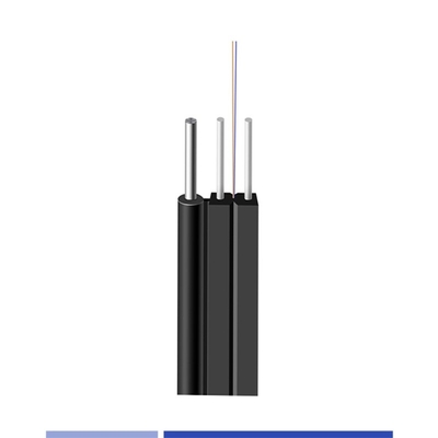 LSZH Jacket ngoài trời Cáp sợi rơi phẳng 9/125 SMF G657A1 6 Sợi