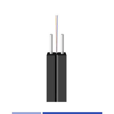 1 Cáp sợi phẳng rơi Cáp sợi đơn chế độ 9/125 SMF G657A1 LSZH Cho ứng dụng trong nhà