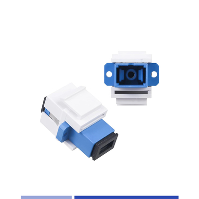 Fiber Optic Keystone Jack Adapter SC UPC Bộ ghép quang đơn chế đơn