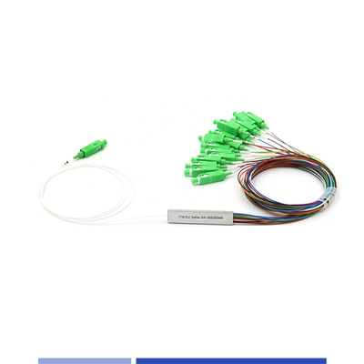 SC APC 1x16 PLC Splitter Mô-đun nhỏ không khối đơn chế độ 900μM